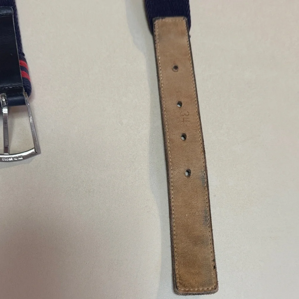 Izod Boy’s Navy and Red Belt Size 34